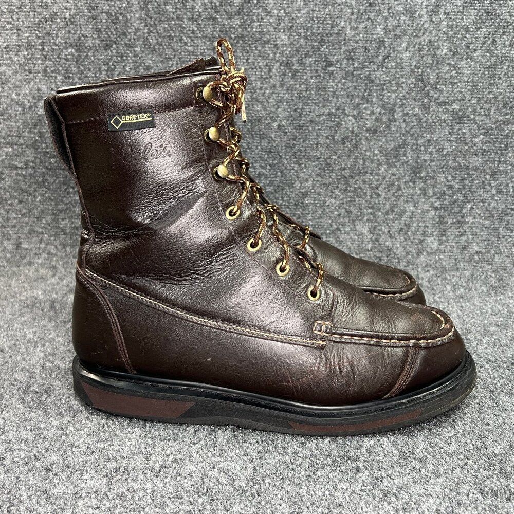 Cabela's Gore-Tex Boots Men's Size 10EE Brown Leather Insulated Waterproof Work